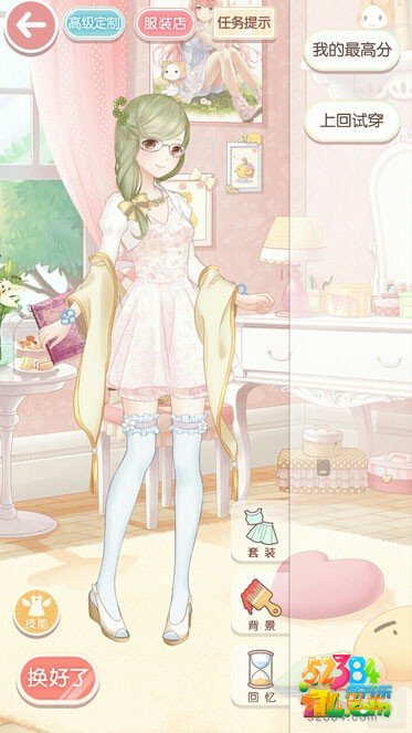 奇迹暖暖第四章少女级攻略 少女级4-4恋爱少女苏苏S级通关搭配