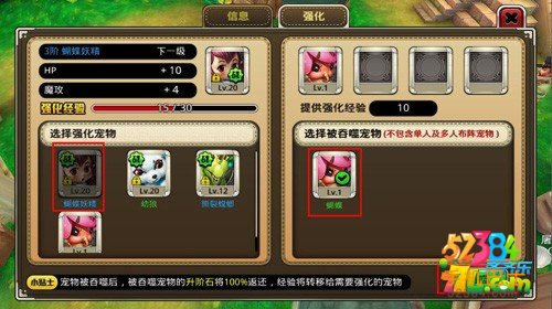 口袋幻兽2015宠物强化及升阶玩法解析指南